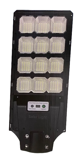 Lampa Stradala cu Panou Solar 12 Casete 360 LED